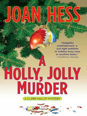 cover image of A Holly, Jolly Murder